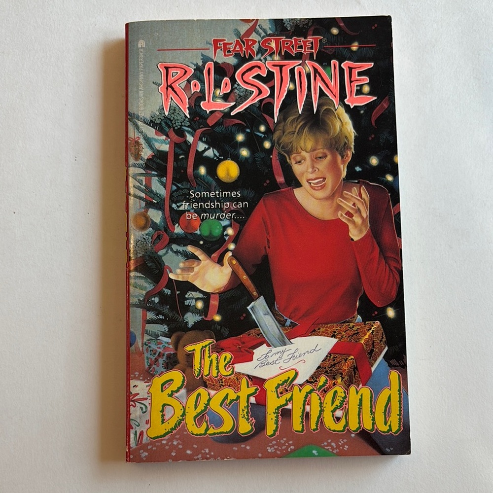 Vintage Fear Street The Best Friend by RL Stine. Paperback Book